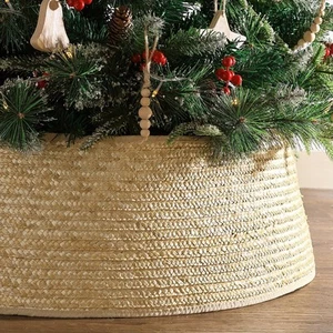 Weihnachtsbaumhalsband: Naturhyazinthe Handarbeit gewebt Weihnachtsbaumhalsbänder... - Bild 1 von 6