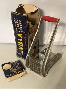 Vintage The New "Villa" French Fried Potato Cutter French Fries Slicer - Picture 1 of 4