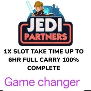 1 X Slot Full Carry Take Time - 6Hr Mono_poly Go Stickers Jadi Partner Event - Picture 1 of 1