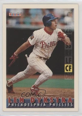 1995 Topps Bazooka Lenny Dykstra #90 - Image 1 of 2