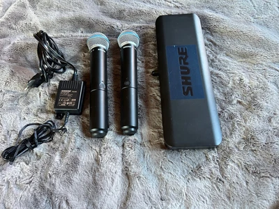 Funkmicrophone Shure BLX 88  Beta 58A Combo Wireless-System S8  Fast neuwertig - Bild 1 von 4