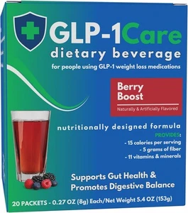 GLP-1Care Berry Boost Drink - Picture 1 of 4