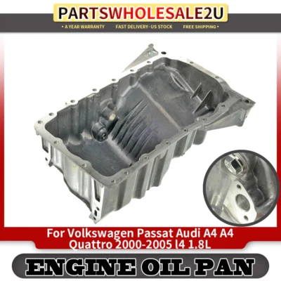 Engine Oil Pan for Audi A4 Quattro 2001 Volkswagen Passat 2000 2001-2005 1.8L  - Image 1 of 4