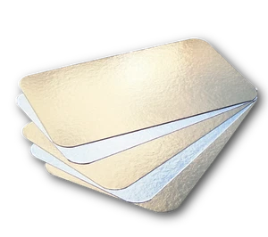 Planches à saumon ➤ carton à insérer ➤ or/argent ✓ sac sous vide ✓ planche à saumon, saumon - Photo 1/12