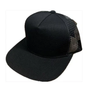 Cappello camionista all'ingrosso 5 pannelli a rete snapback camionista flat bill - Foto 1 di 8