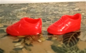 SB04 - BARBIE STACIE 90s - scarpe sneakers rosse - Foto 1 di 2