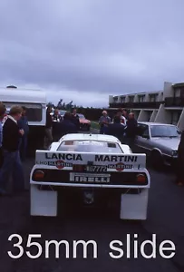 MARKKU ALEN LANCIA 037 EVO 1984 RAC RALLY 35MM DIAPOSITIVA FOTOGRAFIA TRASPARENZA 2 - Foto 1 di 3