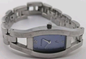Orologio da donna Fossil F2 tono argento quadrante viola quarzo - orologio da polso - Foto 1 di 7