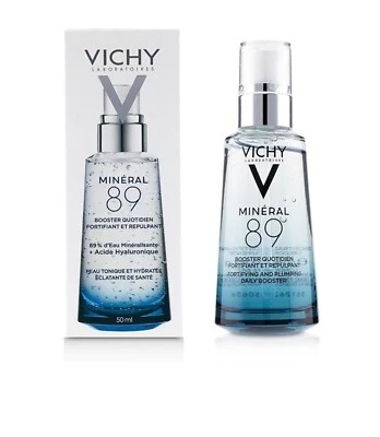 Vichy Mineral 89 Fortifying And Pumpling Daily Booster 50ml/1.69fl.oz. New - Image 1 of 4