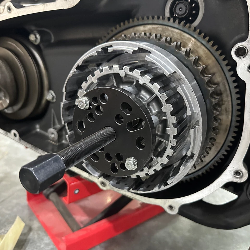 Clutch Hub & Alternator Puller Tool For Harley Dyna Softail Touring Big Twins - Imagem 1 de 4