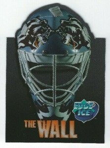 Les Kuntar 1995-96 Edge Ice The Wall #TW9 (goalie)
