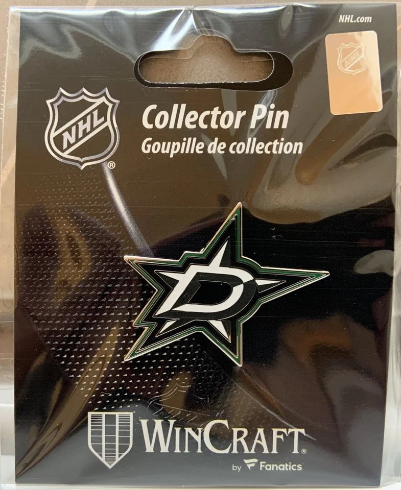 DALLAS STARS LOGO COLLECTOR PIN NEW WINCRAFT - Image 1 of 1