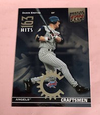 2002 Donruss Best of Fan Club Craftsmen #C7 Darin Erstad 162/300 - NM-MT