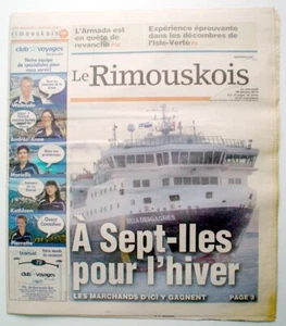 JOURNAL LE RIMOUSKOIS DU MERCREDI 29 JANVIER 2014 - Imagen 1 de 3