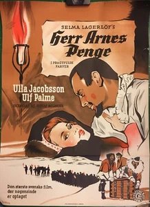 Herr Arnes penningar Jacobsson 1954-55 Vtg Original Danish Cinema Movie Poster - Picture 1 of 12