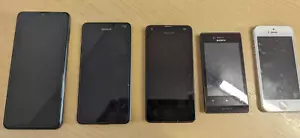 JOB LOT UNTESTED SPARES OR REPAIR SMART/MOBILE PHONES see description for detail - Picture 1 of 5