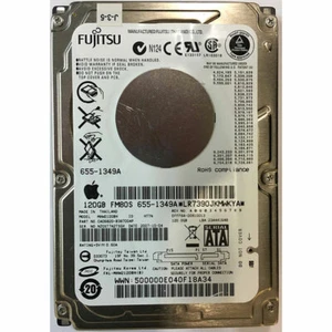 655-1349A - Apple 120GB 5400 RPM SATA  2.5" HDD - Picture 1 of 1