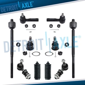 10pc Front Lower Ball Joints + Sway Bars Tierods Kit for 2000-2006 Nissan Sentra - Picture 1 of 7