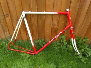 USED VINTAGE DAVE QUINN 531c FRAME AND FORKS - Picture 1 of 12