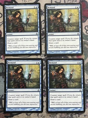 4x MTG Remand Ravnica City of Guilds (63/306) Regular Uncommon Playset - Image 1 of 2