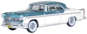 Chrysler New Yorker St Regis 1955 Oxford verde y platino 1/87 HO fundido a presión - Imagen 1 de 1