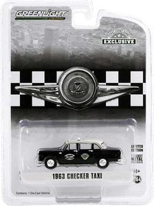 Greenlight 1/64 Dallas Texas Taxi 1963 Checker Marathon All Hobby XCL 30207 - Bild 1 von 1