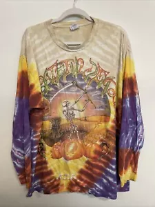 Vtg 1994 Grateful Dead Halloween long sleeve Fall Tour Single Stitch XL T Shirt - Picture 1 of 16