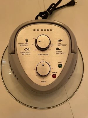 Top Lid ONLY Big Boss 16 Quart Oil-less Air Fryer & Convection Oven Model #8605 - Image 1 of 4