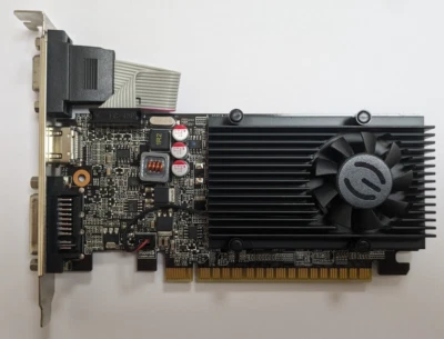 NVIDIA 01G-P3-2615-RX graphics card (HDMI, DVI & VGA) 1GB GeForce GT610 - Image 1 of 3