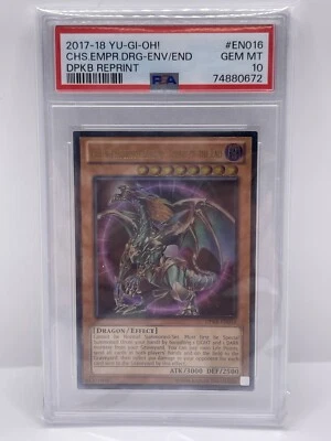 2010 Chaos Emperor Dragon-Envoy Of The End Ultimate Rare PSA10 Yugioh DPKB-EN016 - Image 1 of 2