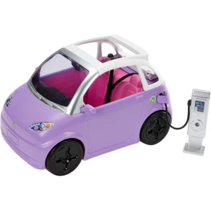 Barbie Convertible Car with Charging Station and Plug - Picture 1 of 6