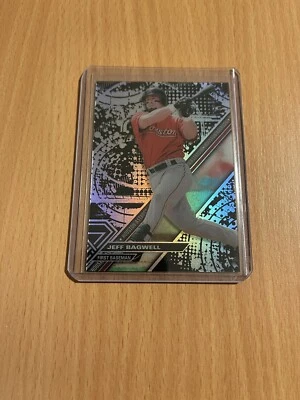 2017 Topps High Tek Houston Astros Jeff Bagwell SP Blackout Refractor HOF!!! - Image 1 of 2