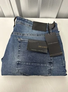 Nickel & Iron Jeans Men’s Size W36 L30 Modern Slim Fit Premium Stretch Blue.BNWT - Picture 1 of 16
