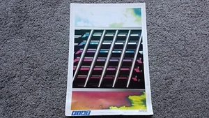 FIAT 126 PANDA UNO STRADA REGATTA CROMA X1/9 SALES BROCHURE 1986 - Picture 1 of 4