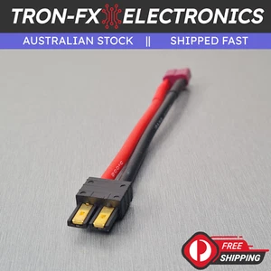 1PCS TRX Male to T Plug Female Bullet Adapter 12AWG 10CM Cable Converter Lipo - Picture 1 of 7