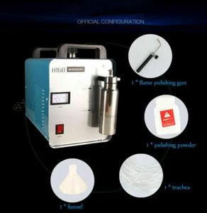 220V H160 75L Oxygen-Hydrogen Water Welder Flame Acrylic HHO Polishing Machine - Bild 1 von 12