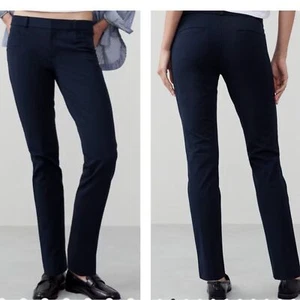 Banana Republic Navy Blue Sloan Fit Pants Size 6 - Picture 1 of 16