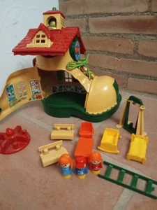 JOUET VINTAGE-BOTTE MAGIQUE ECOLE-MATCHBOX-1983-FIGURINES+ACCESSOIRES - Foto 1 di 10