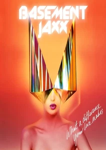 Basement Jaxx What A Difference Your Love Makes A3 A4 Print Poster Unframed - Foto 1 di 1
