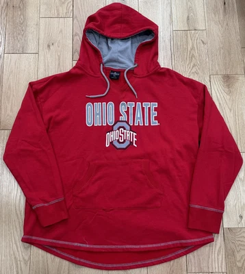 Ohio State Buckeyes Colosseum Mujer’s XXL ROJO Sudadera con Capucha Pullover Sudadera (Defecto) Foto 1 de 4