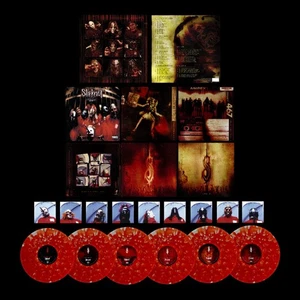SLIPKNOT 6LP 25th Anniversary Blood Splatter Box Set Limited /1899 In Hand Vinyl - Picture 1 of 2