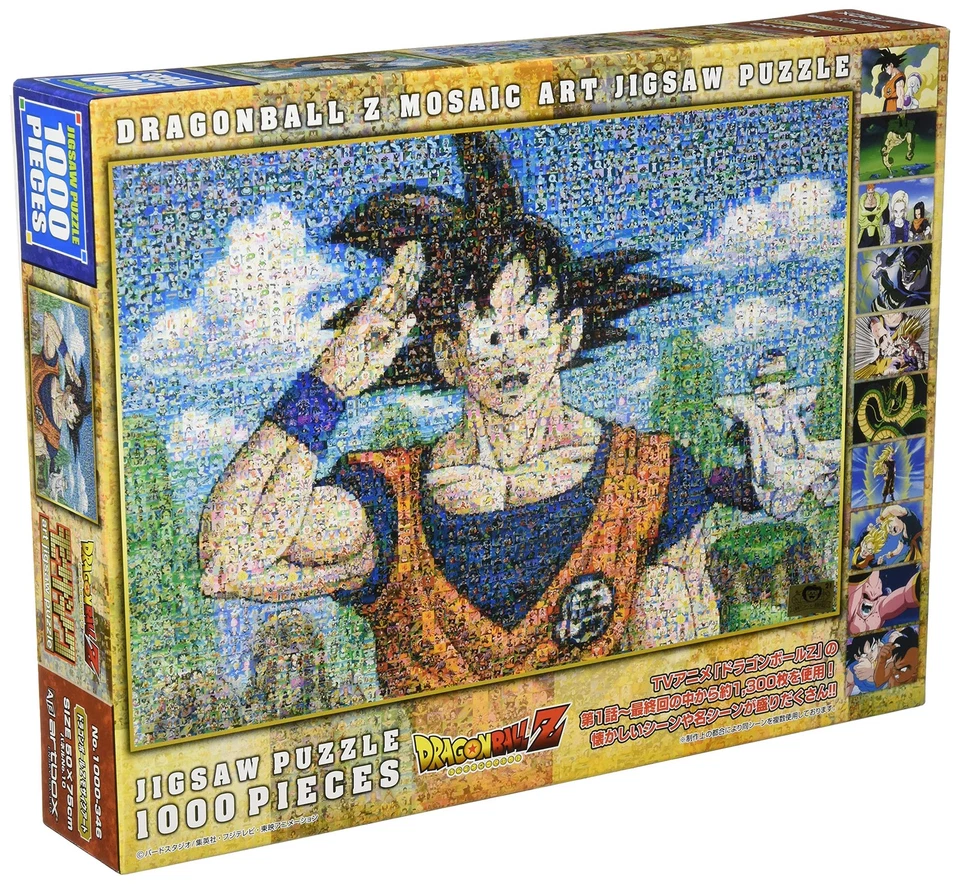 ENSKY 1000 Piece Jigsaw Puzzle Dragon Ball Z Mosaic Art (50x75cm) - Image 1 of 2