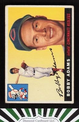 1955 Topps #178 Bobby Adams VG+ [CENTERED] f - Image 1 of 2