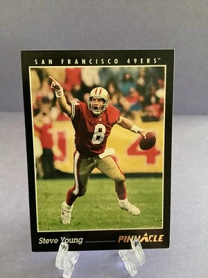 1993 Pinnacle #255 Steve Young San Francisco 49ers HOF - Image 1 of 2