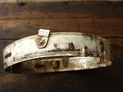 Elmetto reliquia tedesco WW2 100% originale fodera alluminio M35/38/42 taglia 64. d.1941 - Immagine 1 di 4