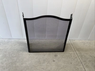 Brass & Steel Fireplace Screen - Image 1 of 4