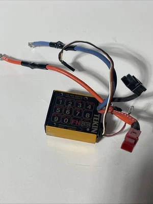 Tekin 410K Electronic Digital Speed Control Very Rare Pin Pad Vintage - Image 1 of 4
