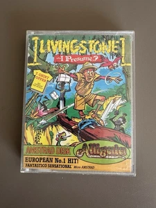 Jeu Livingstone Amstrad CPC 6128 664 Disk Alligata - Afbeelding 1 van 10
