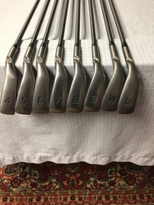 Ping Gmax Black Dot Iron Set 4-Pw &Uw Senior Flex CFS Graphite 65 EUC - Picture 1 of 10