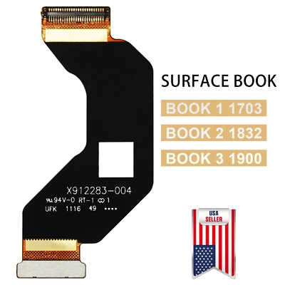 OEM LCD Display Flex Cable Ribbon For Microsoft Surface Book 1 /2 1832 /3 1900 - Image 1 of 3